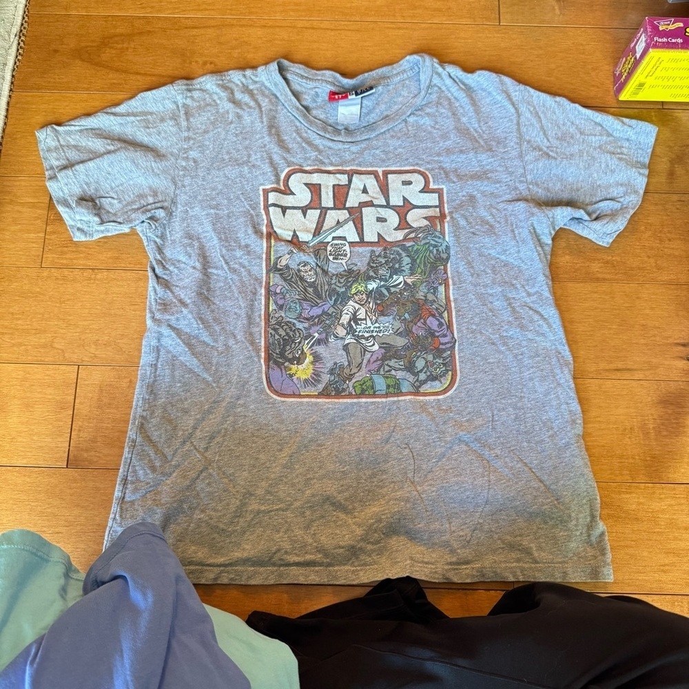 Vintage Star Wars Gray Short Sleeve Tee